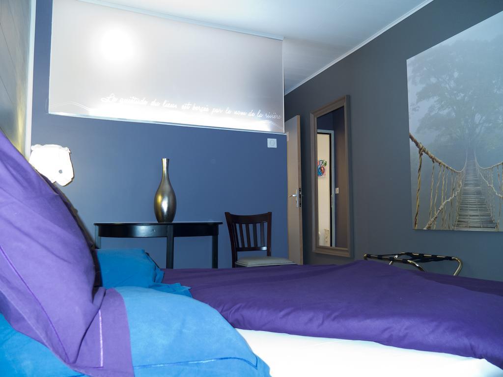Hotel Au Fil De L'Eau - La Malate Besançon Rum bild